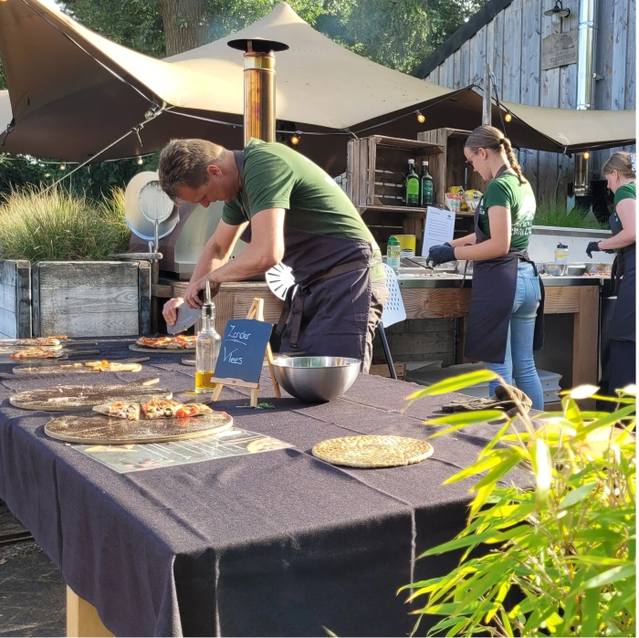 Pizza avond op Camping Schoneveld